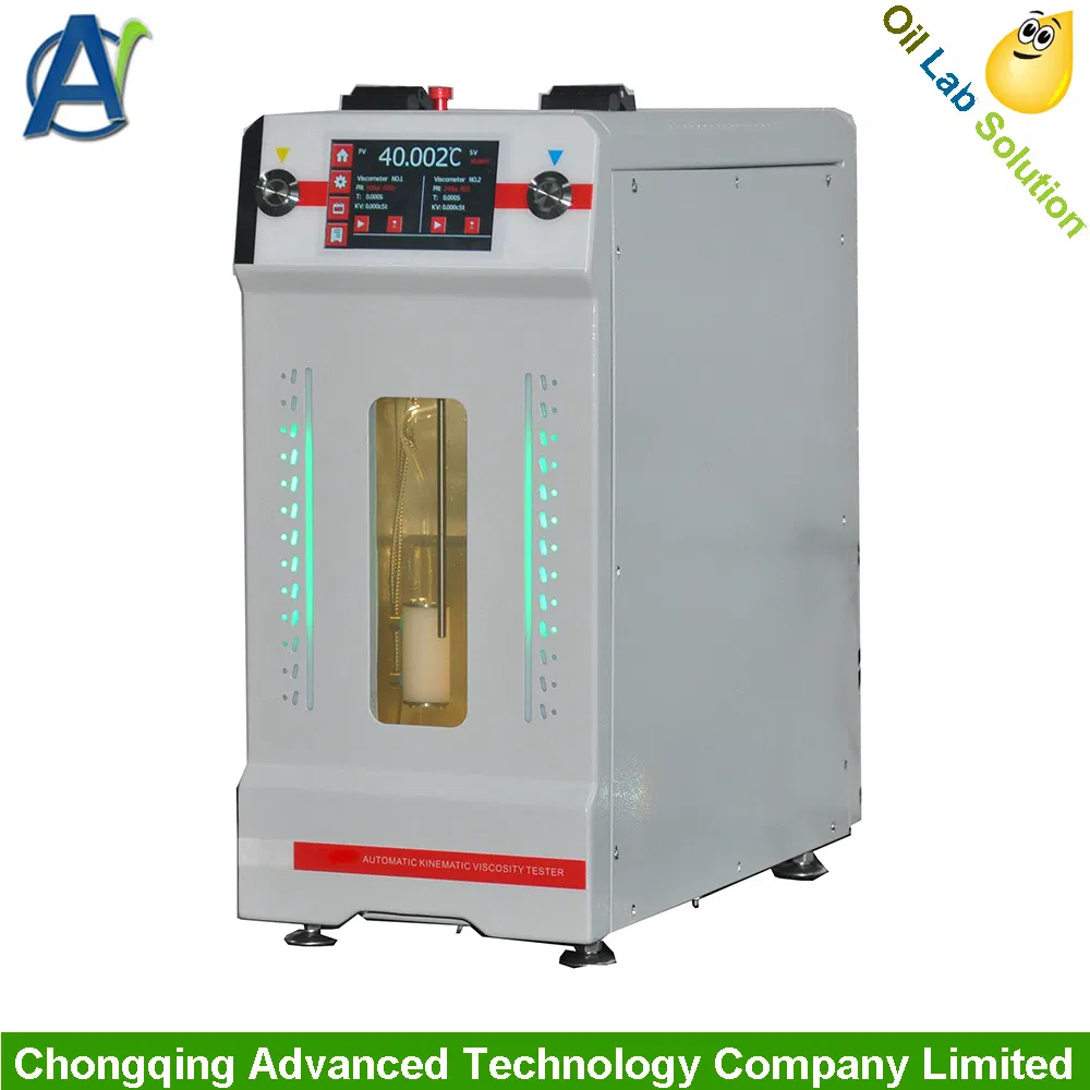 ASTM D7279 Índice de viscosidad automático de cálculo rápido Viscometro cinemático de Houillon para líquidos transparentes y opacos. 0