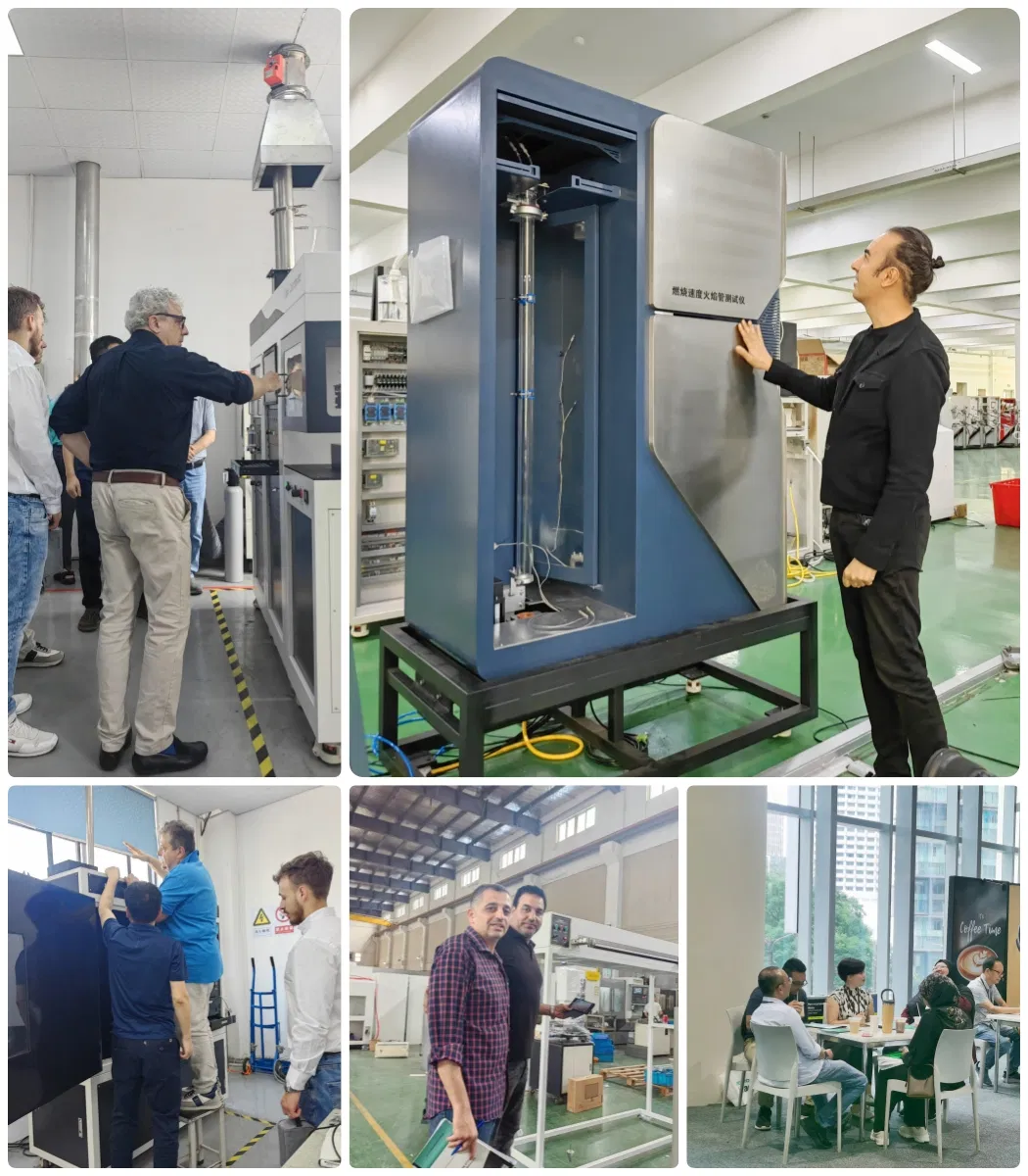 ASTM D7279 Índice de viscosidad automático de cálculo rápido Viscometro cinemático de Houillon para líquidos transparentes y opacos. 4