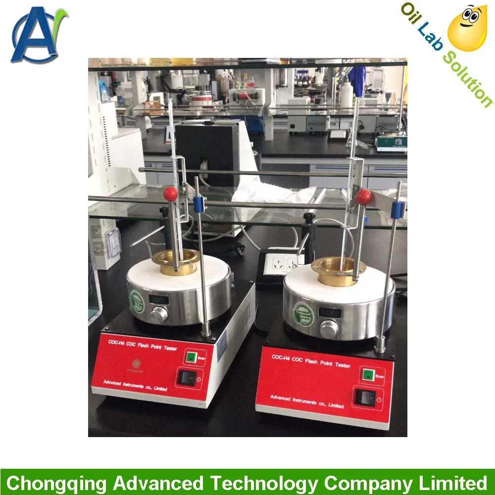 Mejor vendedor ASTM D92 Cleveland Open Cup Flash Point Test Instrument para el aceite lubricante 2