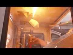 42 kg Equipo de ensayo de impacto de salpicaduras metálicas Ropa protectora