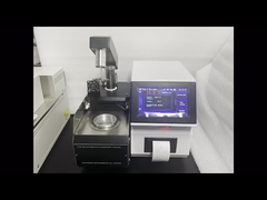 Probador abierto completamente automático ASTM D92 Ambient~400℃ del punto de inflamación de la taza de COC