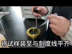 Manual del aparato de ASTM D92 Cleveland Open Cup Flash Point