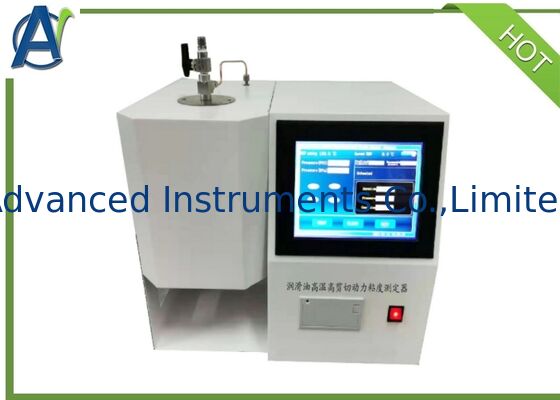 ASTM D5481 Lubricating Oil Dynamic Apparent Viscosity Testing Equipment at High-Temperature and High-Shear HTHS