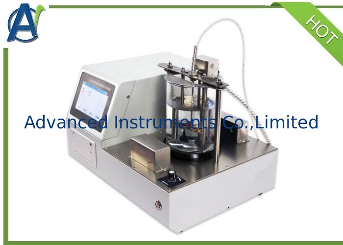 ASTM D36 Automatic Softening Point Tester with 0.1 ℃ Temperature Resolution for Bitumen Testing Using Ring-and-Ball Apparatus for Two Samples Simultaneously