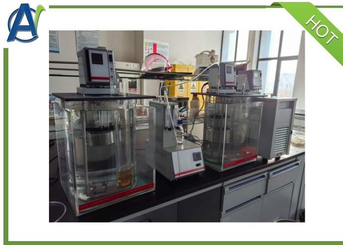 Lubricating Oil Flowability Tester Complies with DIN51568 GB/T 12578 Lubricant Low Temperature Fluidity Test Equipment