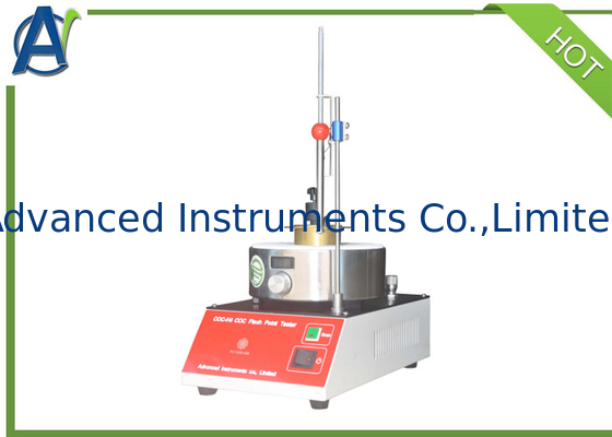 Máquina de ensayo del punto de inflamación y punto de ignición del aceite lubricante ASTM D92 Cleveland Open Cup