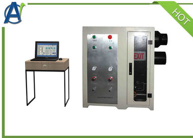 Máquina ASTM D2843 de la prueba de la densidad de humo de los materiales de construcción del control de la PC