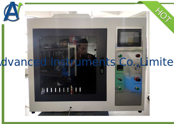 Equipo de prueba vertical de la inflamabilidad FAR.25.853 para el material de aviones