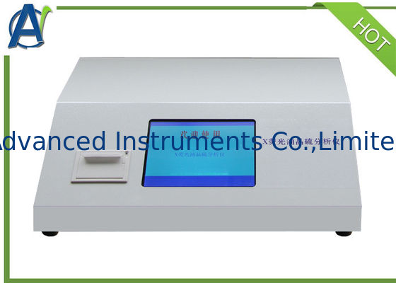 Equipo de ensayo del analizador de contenido de azufre del aceite de combustible diesel ASTM D4294 XRF