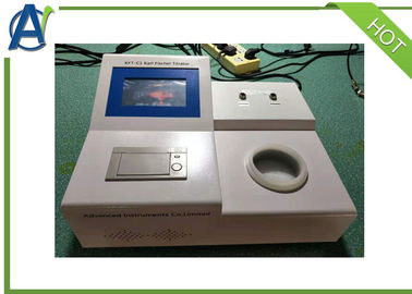 Probador culombiométrico del contenido en agua de Karl Fischer Titrator del aceite lubricante de ASTM D6304