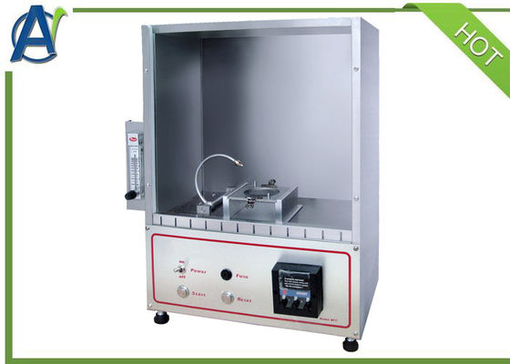 Probador combinado de acero inoxidable de la inflamabilidad de las telas según ASTM D4151