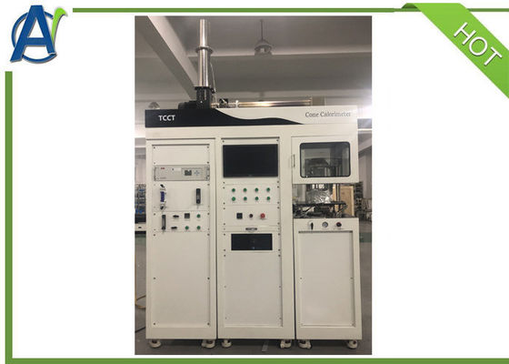CO2 del O2 CO de la tarifa de lanzamiento de calor de la prueba del calorímetro del cono del cable eléctrico de TCCT