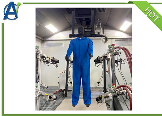 Ropa protectora del ISO 13506 contra el equipo del calor y de prueba de la llama