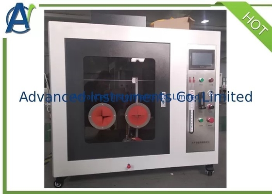 ISO probador horizontal/vertical de 1210 de la llama para IEC 60707 del material de polímero