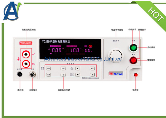 Alto voltaje Kit Withstand Voltage Test Equipment de la prueba de la CA DC Hipot de 5KV 10KV
