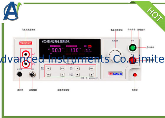 Alto voltaje Kit Withstand Voltage Test Equipment de la prueba de la CA DC Hipot de 5KV 10KV